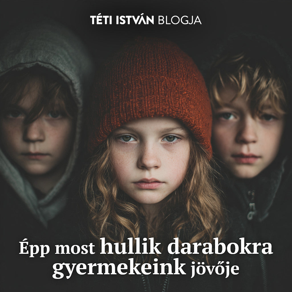 Épp most hullik darabokra gyermekeink jövője